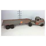 Hubley Kiddie Toy truck and trailer 500 series