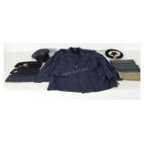 Military group, includes air force jacket,