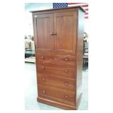 Ethan Allen 30 x 18 x 65 two door chest, really