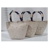 Three stars and stripes purses