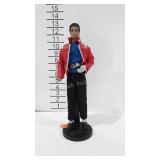 Michael Jackson doll with stand