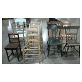 Ten early chairs, here is your project for the