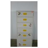 Schoolfield Furniture seven drawer cabinet, 22 x