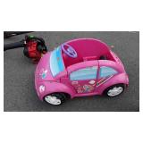 Parts to a Barbie Fisher price car