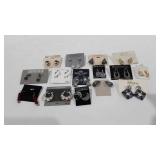 Jewelry, fifteen pairs of earrings