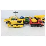Tonka toys construction trucks