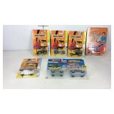Matchbox and hotwheels cars plus a Ertl Dukes of
