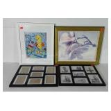 Wall art group, includes two collage photo