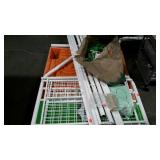 Skid lot: includes bed parts-nylon cover,