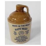 McCormick Platte Valley corn whiskey jug