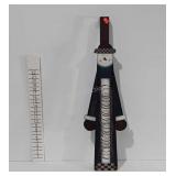 Over-the-door Christmas card holder, 36"