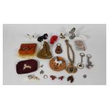 Horse trinkets, key chains, coin purses, etc.
