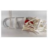 Hanging fire escape ladder