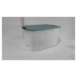 Sterilite 66 quart tote with latching lid