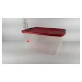 Sterilite 65 quart tote with latching lid