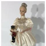 Ballerina with nutcracker motion musical doll,