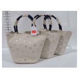 Three stars and stripes purses