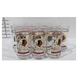 NFL Washington Redskins tumblers, includes eleven