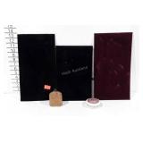 Vanity group, includes three velvet jewelry
