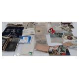 Ephemera, includes pictures, Newspaper, ticket
