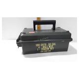 Toy Plastic 100 cartridge  ammo can and toys,