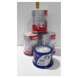 4 containers of recordable CD-R discs,  seller