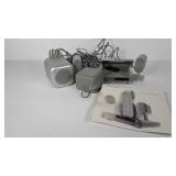 Brookstone micro CD system,  powers on