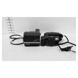 Camera group, includes Polaroid 600 land camera