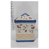 Ceramic cherry canister