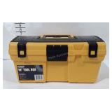 Keter 16" tool box full of tools