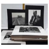 Black and white photos on Mount paper
