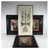 John Haymson print of the Washington Monument,