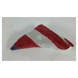 Folded American flag