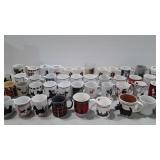 Large collection of Scottish Terrier coffee mugs,