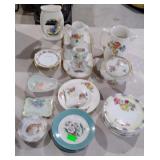 Assorted China, Silesia, Noritake, Bavaria, some