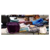 Bag lot, includes, purses, wallets, coolers,