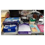 Office supplies: phones, padded envelopes,