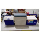 Three coolers