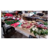 Wreath group and light up decor