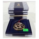 Six White House Christmas ornaments