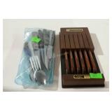 Cutlery group, includes a few miscellaneous