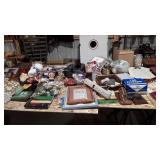 Home decor: pictures, signs, candles, Bentleys