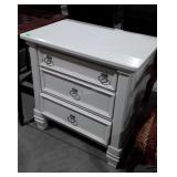 Three drawer nightstand