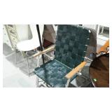 Nylon webbed rocking chair