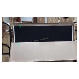 Ping-pong table board in box, 5ft wide, two