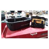 2pc Lot, DeWalt Small tool bag, husky tote,