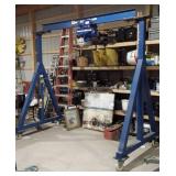Shop Crane Hoist. Guneylift Co. 1/2 Ton capacity