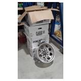 Set of 4 M/T Wheels. Size 17x9. 8 lug, used