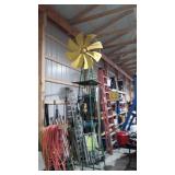 Windmill, Lawn Decor Type, about 10ft tall