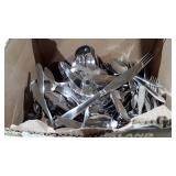 Box of Oneida flatware